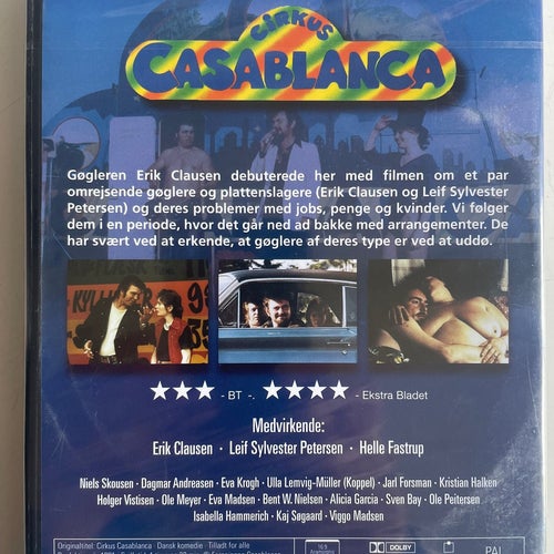 Cirkus Casablanca (DVD) Fabriksforseglet