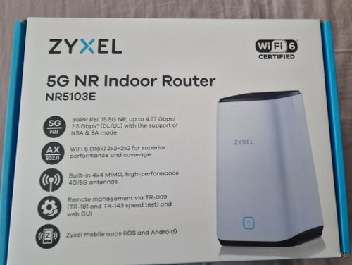 Zyxel NR5103E 5G NR Inomhusrouter