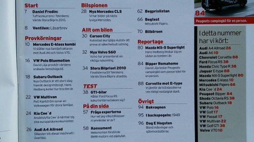 Teknikens Värld 26 2009: Skoda Octavia RS vs VW Golf GTI och Ford Focus RS