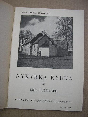 Nykyrka Kyrka av Erik Lundberg