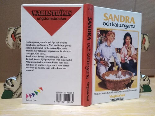 Sandra och kattungarna Virginia Vail. Wahlströms 2476, Very Fine plus