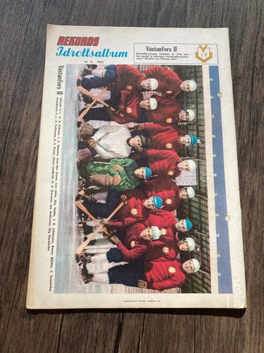 Tidningen Rekord med Sportrevyn nr 12 1963
