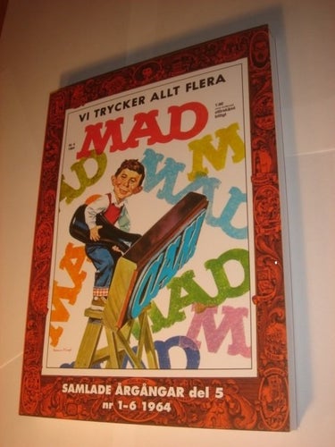 Svenska MAD Samlade årgångar del 5 1964 NY OLÄST