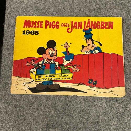 Musse Pigg och Janne Långben 1965