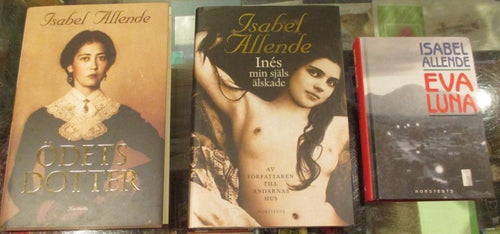 3 böcker av Isabel Allende