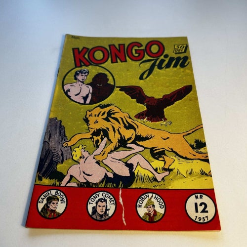 KongoJim nr 12 1957, samlarex! FN