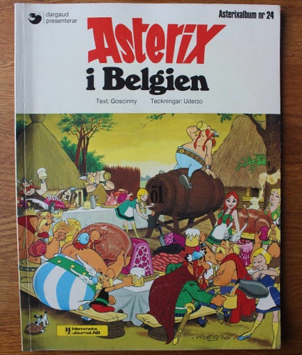 Asterix i Belgien 1979 NR 24 1:a uppl