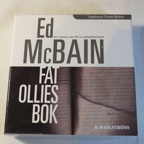 Fat Ollies Bok - Ed McBain - CD Ljudbok