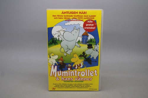 Mumintrollet och hans vänner - Kometen kommer - Svenskt tal - VHS