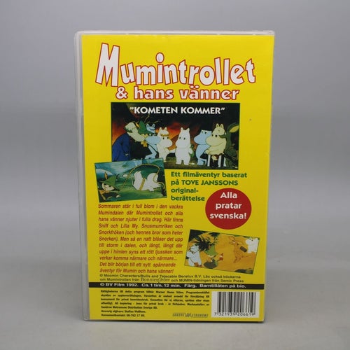 Mumintrollet och hans vänner - Kometen kommer - Svenskt tal - VHS