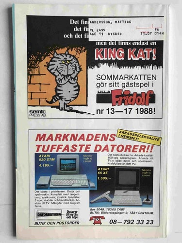 Fantomen - 1988:14 FN-VF utan flik