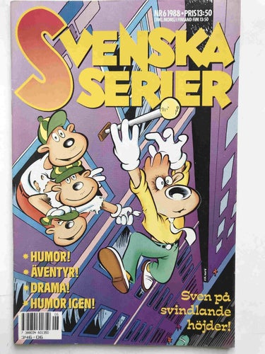 Svenska Serier - 1988:6 FN-VF