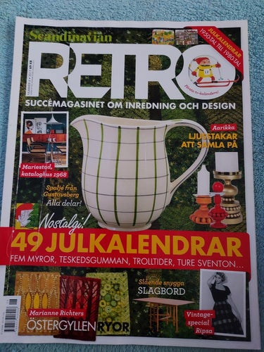 Tidskrift RETRO Nummer 6 år 2017