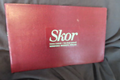 SKOR,HELENA LINDROTH,NORDISKA MUSEET,