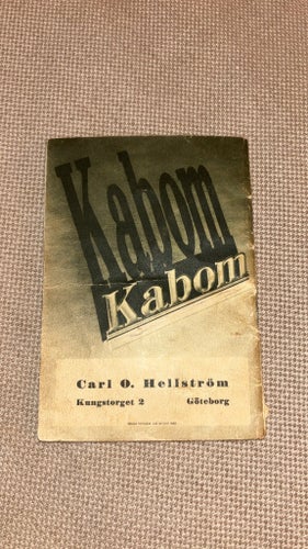 Kaboms Idrotts Kalender 1932
