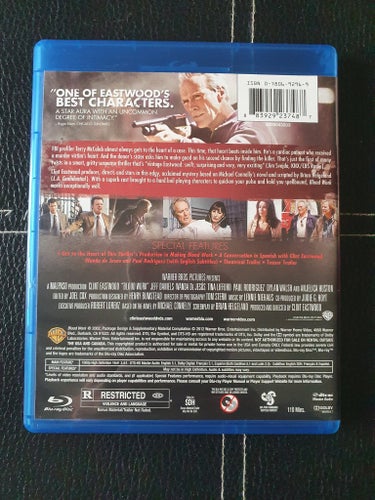 Blood Work - Blu-ray,regionsfri Svensk text