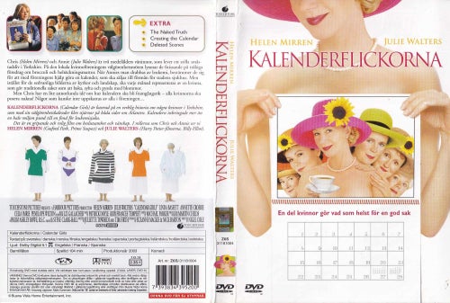 DVD - KALENDERFLICKORNA - SÖNDAGSFILMEN