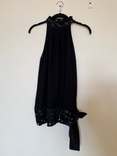 RICHMOND svart blus, storlek M