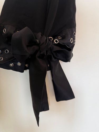 RICHMOND svart blus, storlek M