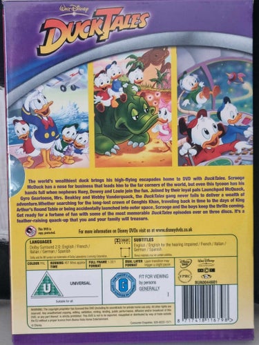 Ducktales - Collection 1 Volumes 1-3 / Inplastad (1987) Alan Young, Tony Anselmo