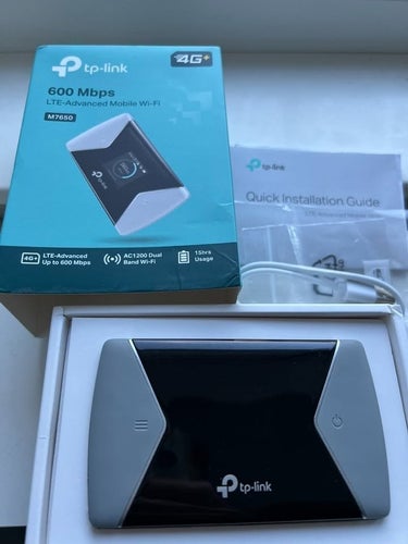 TP-Link M7650 4G+ LTE-Advanced Mobile Wi-Fi (600 Mbps)