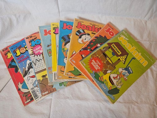 Farbror Joakim, Walt Disney's, 1978, 1980, 1982