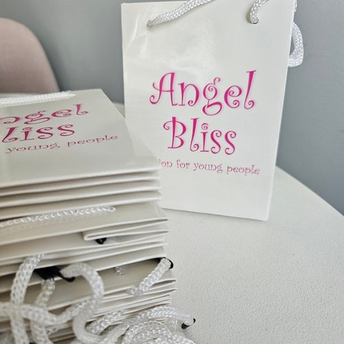 Angel Bliss Vit presentpåse x 19 st med handtag