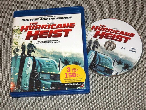 The Hurricane Heist Bluray (2018)