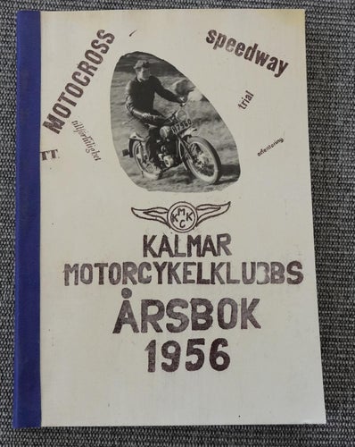 Kalmar mc motorcykelklubb 1956 KMCK Rune Franzén