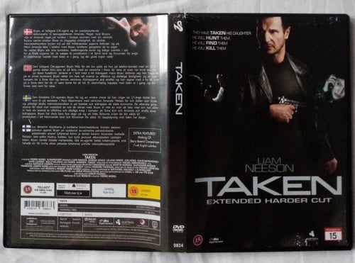 Taken - Extended Harder Cut (Liam Neeson) - DVD