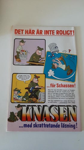SERIEMAGASINET NR 24 / 1985 I FINT SKICK