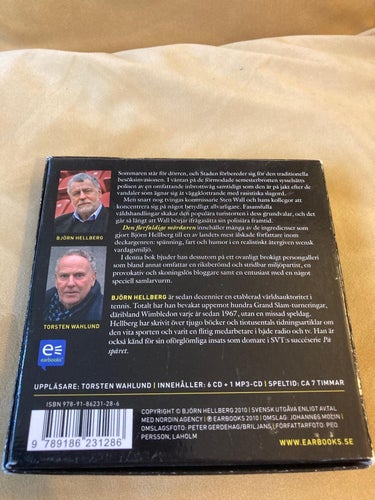 CD Ljudbok / Björn Hellberg / Den Flerfaldige Mördaren