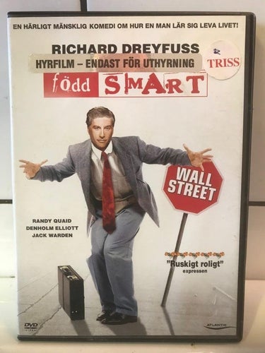 Född smart - Kanonskick - UTGÅTT - Richard Dreyfuss och Micheline Lanctôt
