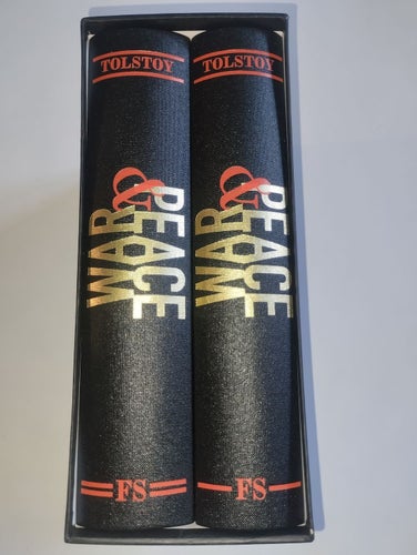 War and peace 2014 folio society First print tolstoy tolstoj