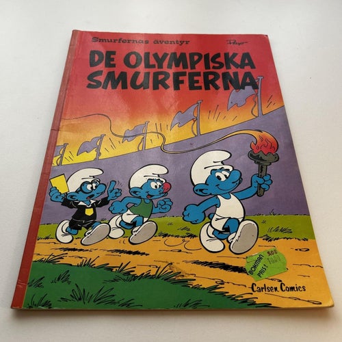 Smurfernas äventyr #11, 1:a upplaga, samlarex! FN