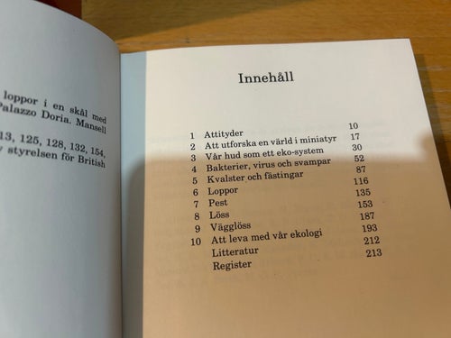 De små liven inpå livet - Michael Andrews, bok, Very fine plus