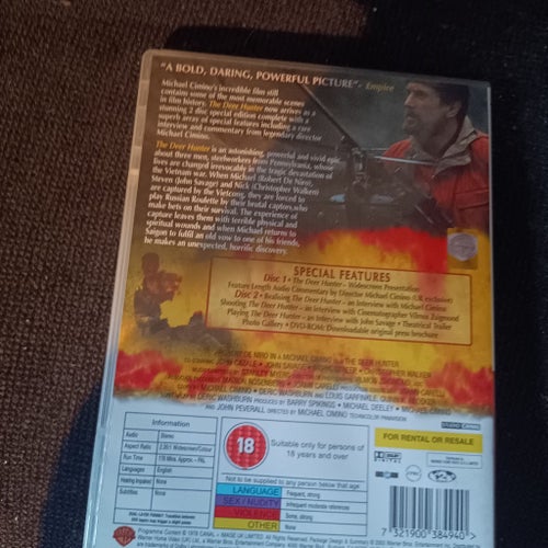 The Deer Hunter - Two-Disc Special Edition DVD Obs ej svensk text!