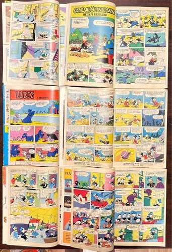Kalle Anka & C:o, Walt Disney's, 1971-81, 9 st.