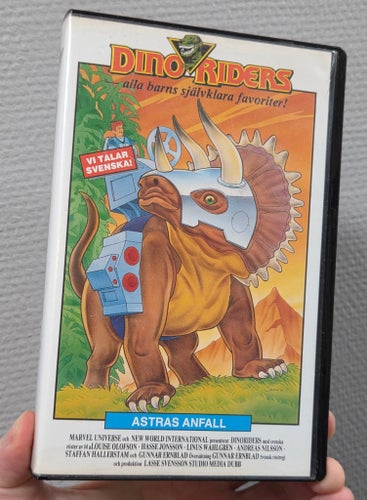 Dino Riders - Astras Anfall (1988) svenskt tal 1988