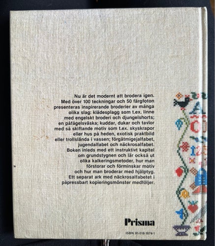Prismas Broderibok av Sanna E. Dammann, 1983