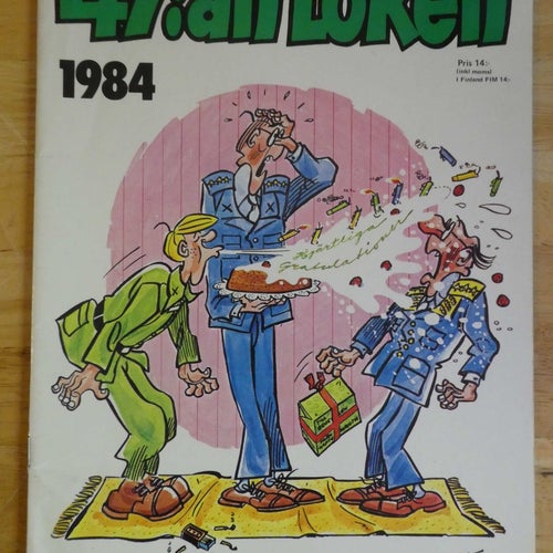 47an LÖKEN Julalbum 1984 Bra skick