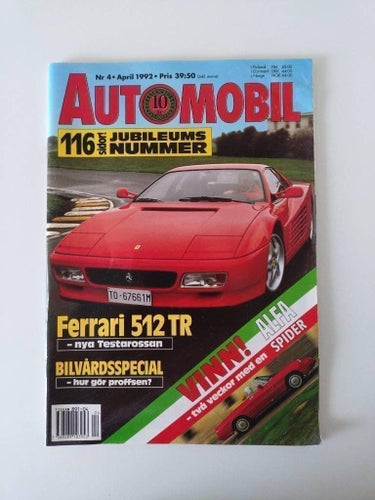 Automobil Nr 4, 1992