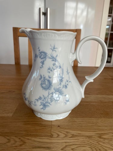 Mitterteich Bavaria Blå Rosen kanna