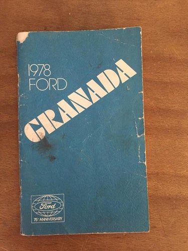 1978 Ford Granada Owner's Manual