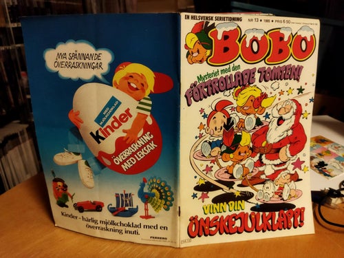 Bobo 1985 nr 13. Very Fine plus. Marika Eriksson Katarina Bodin Eva Jaarola