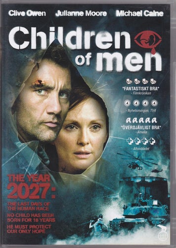 DVD / Children Of Men / Clive Owen, Julianne Moore / Nära Nyskick
