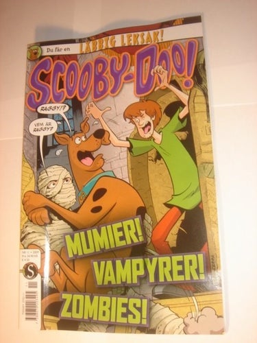 SCOOBY DOO 2009 nr 11 Endast tidning NY OLÄST