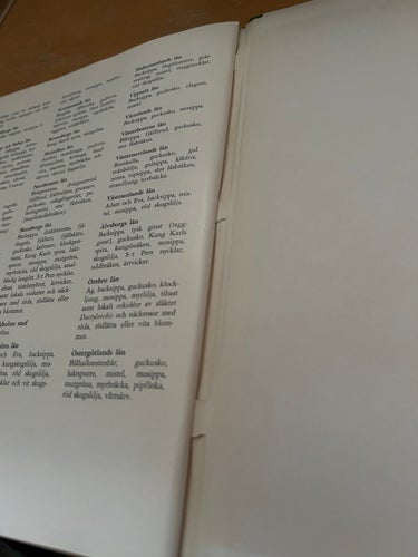 Fridlysta växter av Bo Rosen, bok, Very Fine plus