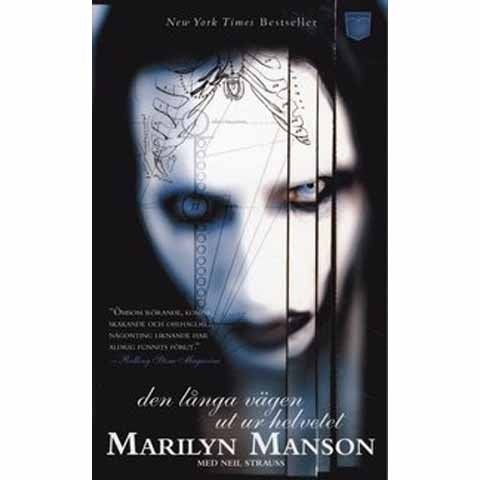 Marilyn Manson -Den långa vägen ut ur helvetet Book in Swedi