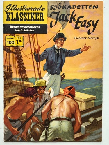 Ill Klassiker - 100. Sjökadetten Jack Easy. VG-FN